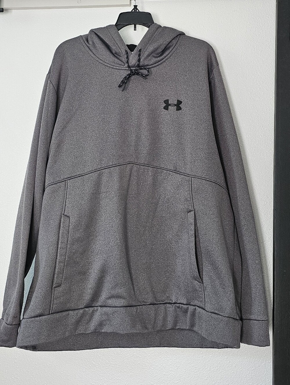 Under Armour Men's Dark Gray Hooded Pullover Size XXL